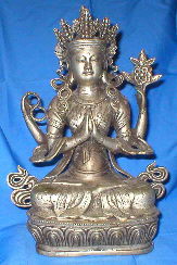 Avalokiteshvara en Sánscrito - Chenrezig en tibetano – Guan Yin en Chino - que significa el Bodhisattva de la Compasión