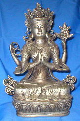 Avalokiteshvara en Snscrito - Chenrezig en tibetano  Guan Yin en Chino - que significa el Bodhisattva de la Compasin