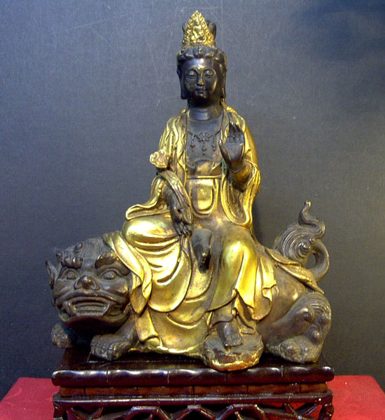 Kwan Yin sobre el Len