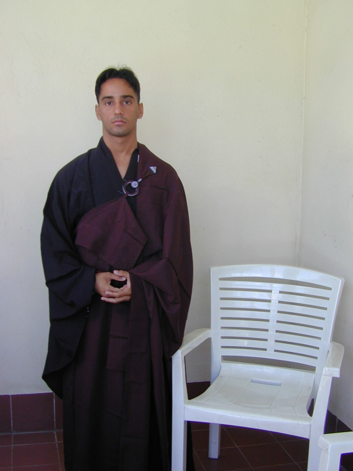 Rev. Yin Ming Shakya - Foto por Yin Zhi Shakya - Cuba, abril 2003