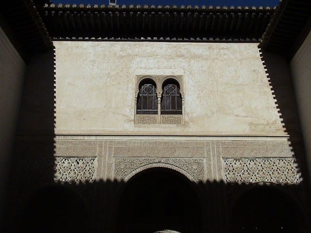 Ventanas en la Alhambra